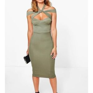 Strappy Top Midi Dress